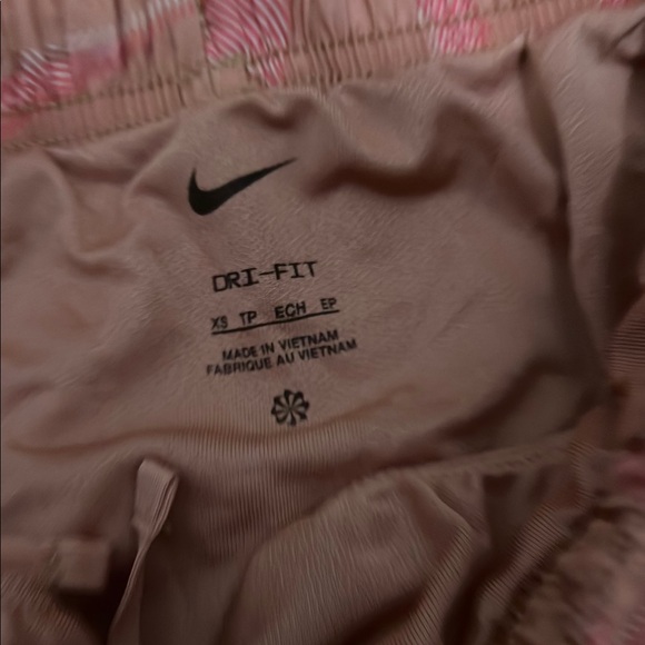 Nike Women's Pink Athletic Shorts - Picture 2 of 2